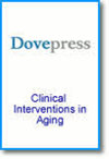 Clinical Interventions in Aging雜志封面